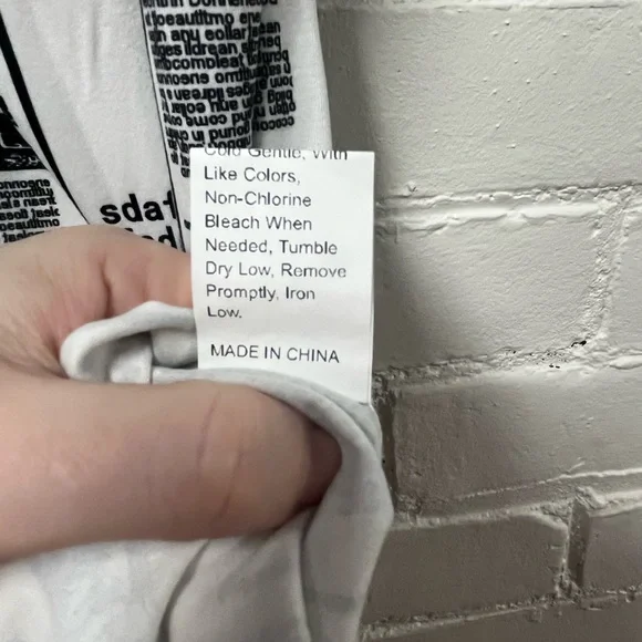 SHEIN Newspaper Print Mini Dress - Size S - Picture 8 of 8